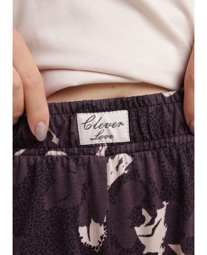 CLE LP15-1181 Набор одежды жен. Миндаль, св.бежевый/коричневый