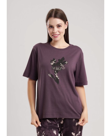 CLE LP15-1181/1 Набор одежды жен. Миндаль, коричневый/св.бежевый