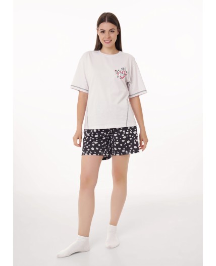 CLE LP15-1187/1 Набор одежды жен. Бабл-чай, св.серый/т.серый