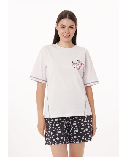 CLE LP15-1187/1 Набор одежды жен. Бабл-чай, св.серый/т.серый