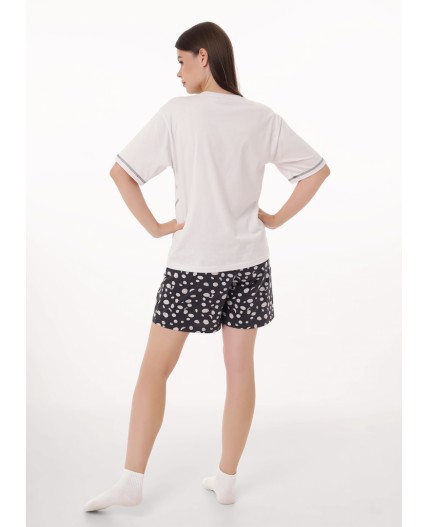 CLE LP15-1187/1 Набор одежды жен. Бабл-чай, св.серый/т.серый