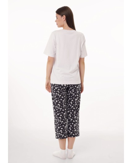 CLE LP15-1187/2 Набор одежды жен. Бабл-чай, св.серый/т.серый