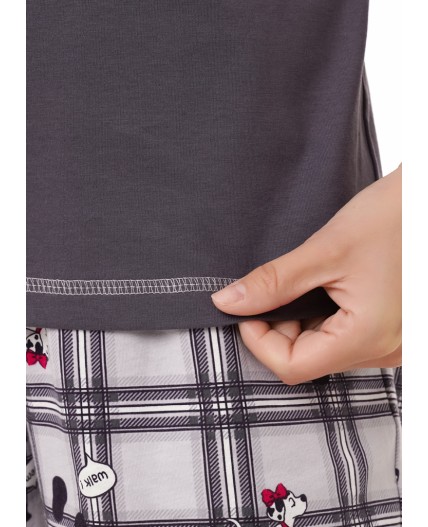 CLE LP15-1187/3 Набор одежды жен. Бабл-чай, т.серый/св.серый