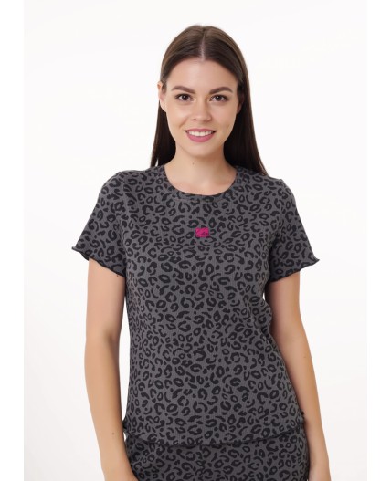 CLE LP15-1195 Пижама жен., серый/т.серый