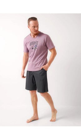 CLE MHP450412/1 Набор одежды муж., т.сиреневый/т.серый