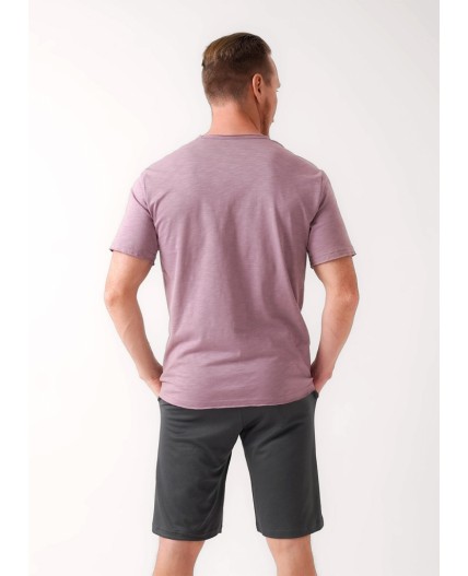 CLE MHP450412/1 Набор одежды муж., т.сиреневый/т.серый