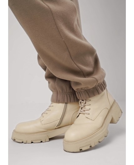 CLE Брюки жен. 157011/185вл, бежевый