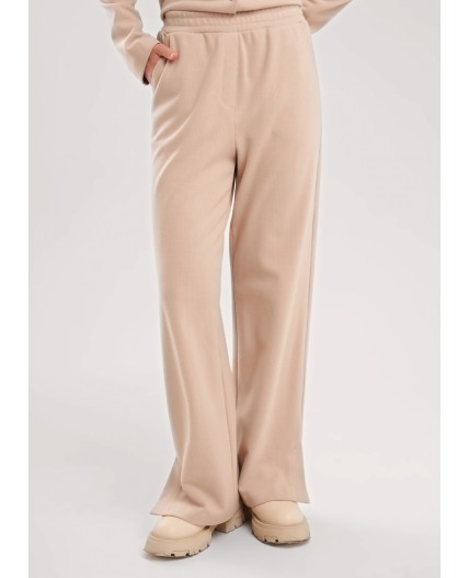CLE Брюки жен. 157029/190ввэ, т.бежевый/св.бежевый