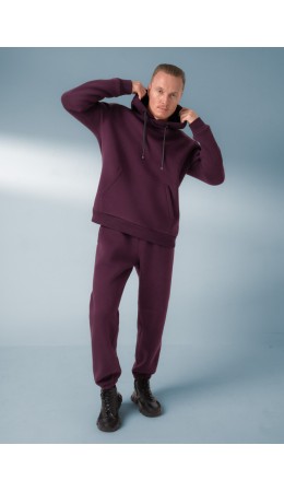 CLE Брюки муж. 452446/14фф_п, т.бордовый