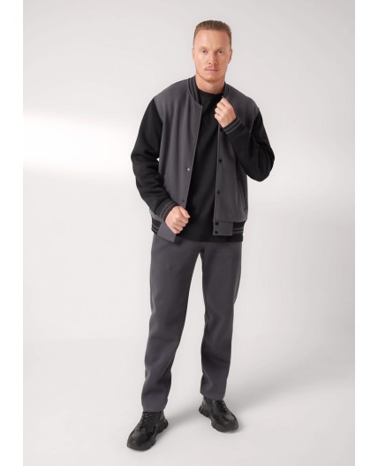 CLE Брюки муж. 452447/14фф_п, т.серый