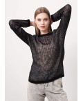 CLE Джемпер жен. 154535/186фэш, чёрный