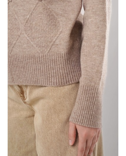 CLE Джемпер жен. 154555/185апэ, бежевый