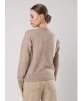 CLE Джемпер жен. 154555/185апэ, бежевый