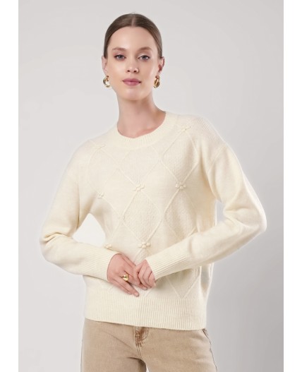 CLE Джемпер жен. 154555/185апэ, св.бежевый