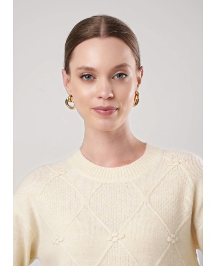 CLE Джемпер жен. 154555/185апэ, св.бежевый