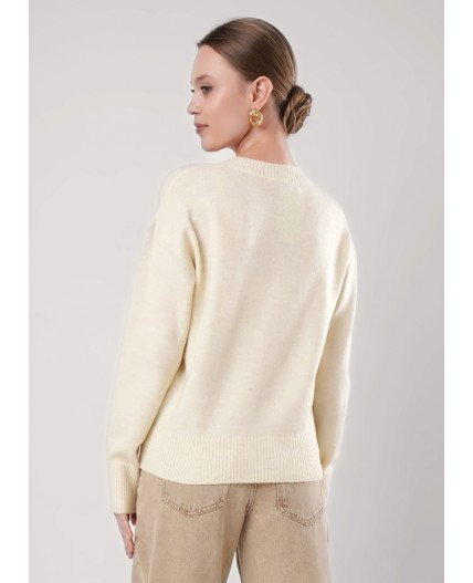 CLE Джемпер жен. 154555/185апэ, св.бежевый