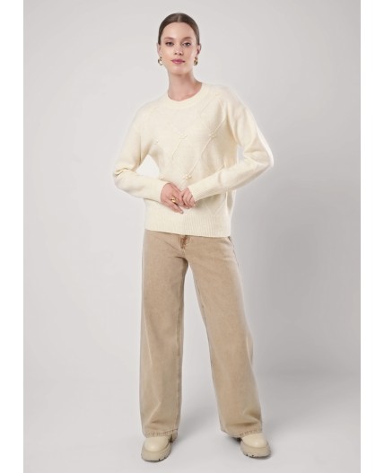 CLE Джемпер жен. 154555/185апэ, св.бежевый