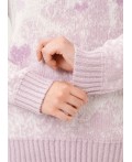 CLE Джемпер жен. 154576/191ап, св.розовый/молочный