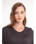 CLE Джемпер жен. 154579/187ап _1, т.серый
