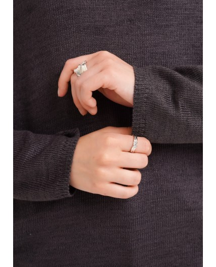 CLE Джемпер жен. 154579/187ап _1, т.серый