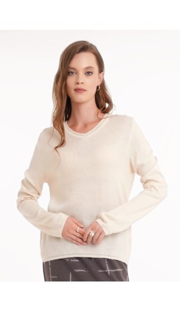 CLE Джемпер жен. 154579/187ап _1, св.бежевый