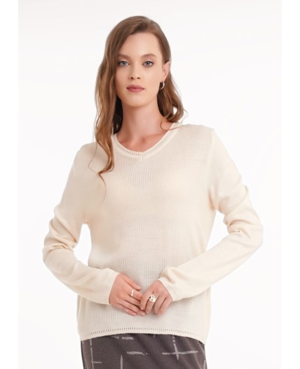 CLE Джемпер жен. 154579/187ап _1, св.бежевый