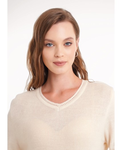 CLE Джемпер жен. 154579/187ап _1, св.бежевый