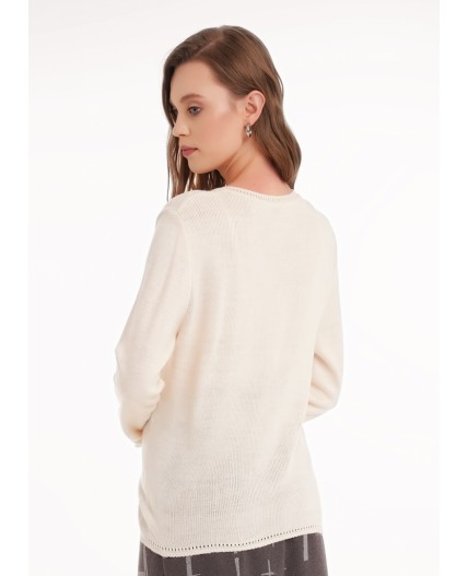 CLE Джемпер жен. 154579/187ап _1, св.бежевый