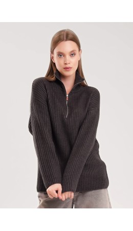 CLE Джемпер жен. 154580/190авш, т.серый