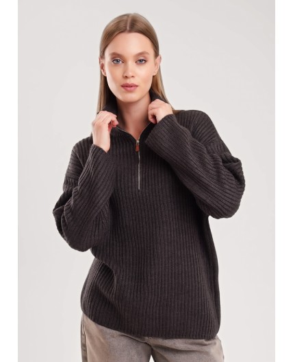 CLE Джемпер жен. 154580/190авш, т.серый