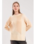 CLE Джемпер жен. 154581/190апш, св.бежевый/бежевый