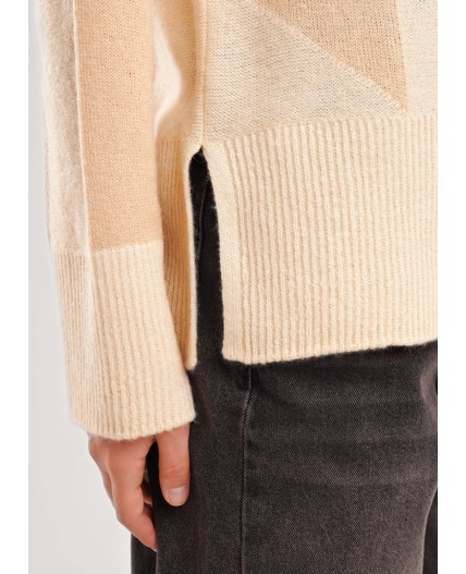 CLE Джемпер жен. 154581/190апш, св.бежевый/бежевый