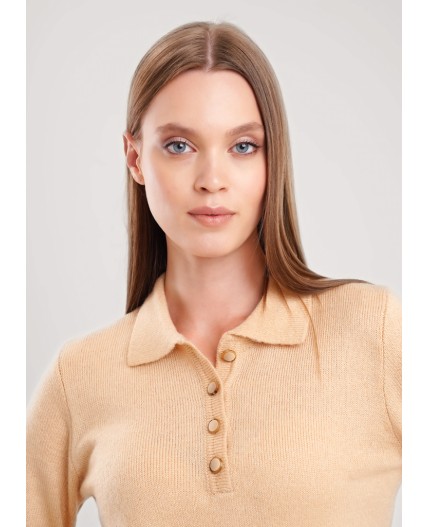 CLE Джемпер жен. 154583/190апш, бежевый