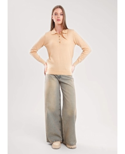 CLE Джемпер жен. 154583/190апш, бежевый