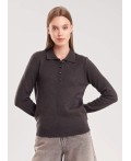 CLE Джемпер жен. 154583/190апш _1, т.серый