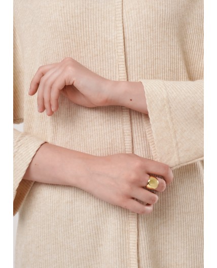 CLE Джемпер жен. 156992/185шв, меланж бежевый