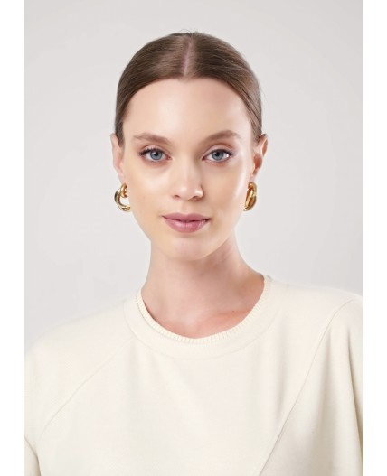 CLE Джемпер жен. 156994/185ввэ, св.бежевый/молочный