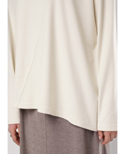 CLE Джемпер жен. 156994/185ввэ, св.бежевый/молочный