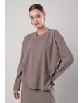 CLE Джемпер жен. 156994/185ввэ, т.бежевый/серый