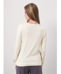 CLE Джемпер жен. 156999/186вл, молочный