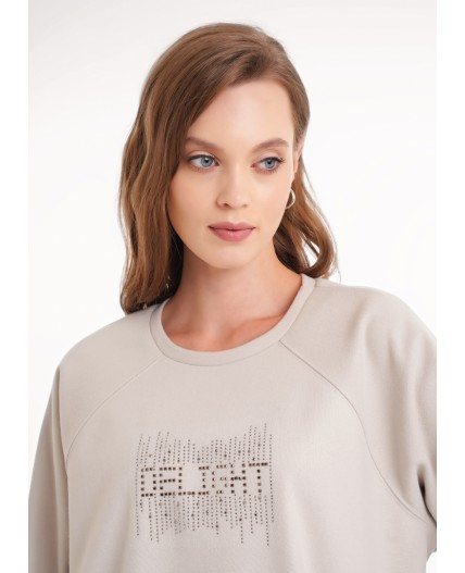 CLE Джемпер жен. 157004/187вэ_п, бежевый