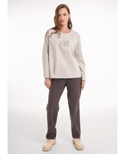 CLE Джемпер жен. 157004/187вэ_п, бежевый