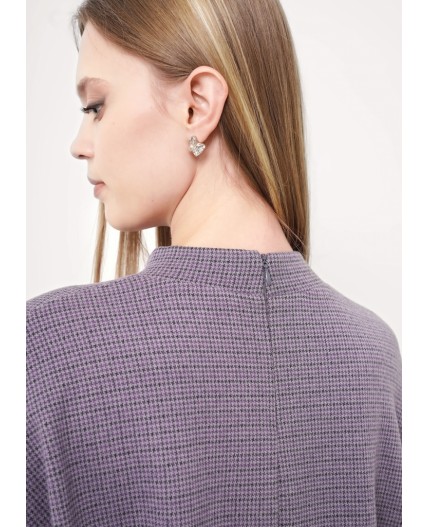 CLE Джемпер жен. 157006/186ввэ, серый/чёрный