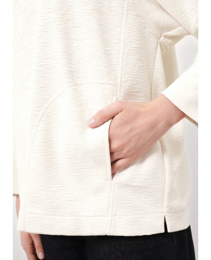 CLE Джемпер жен. 157021/186эф, молочный