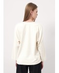 CLE Джемпер жен. 157021/186эф, молочный