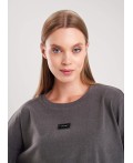 CLE Джемпер жен. 157023/190инн, т.серый