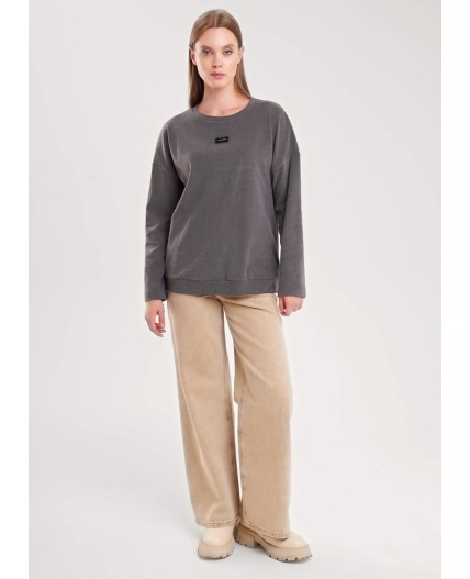 CLE Джемпер жен. 157023/190инн, т.серый