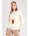 CLE Джемпер жен. 157024/190инн, св.бежевый