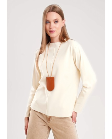 CLE Джемпер жен. 157024/190инн, св.бежевый