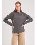 CLE Джемпер жен. 157024/190инн, т.серый